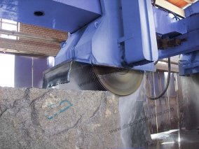 Dinosaw Granite Multi-blade Block Cutting Machine for Russian Market